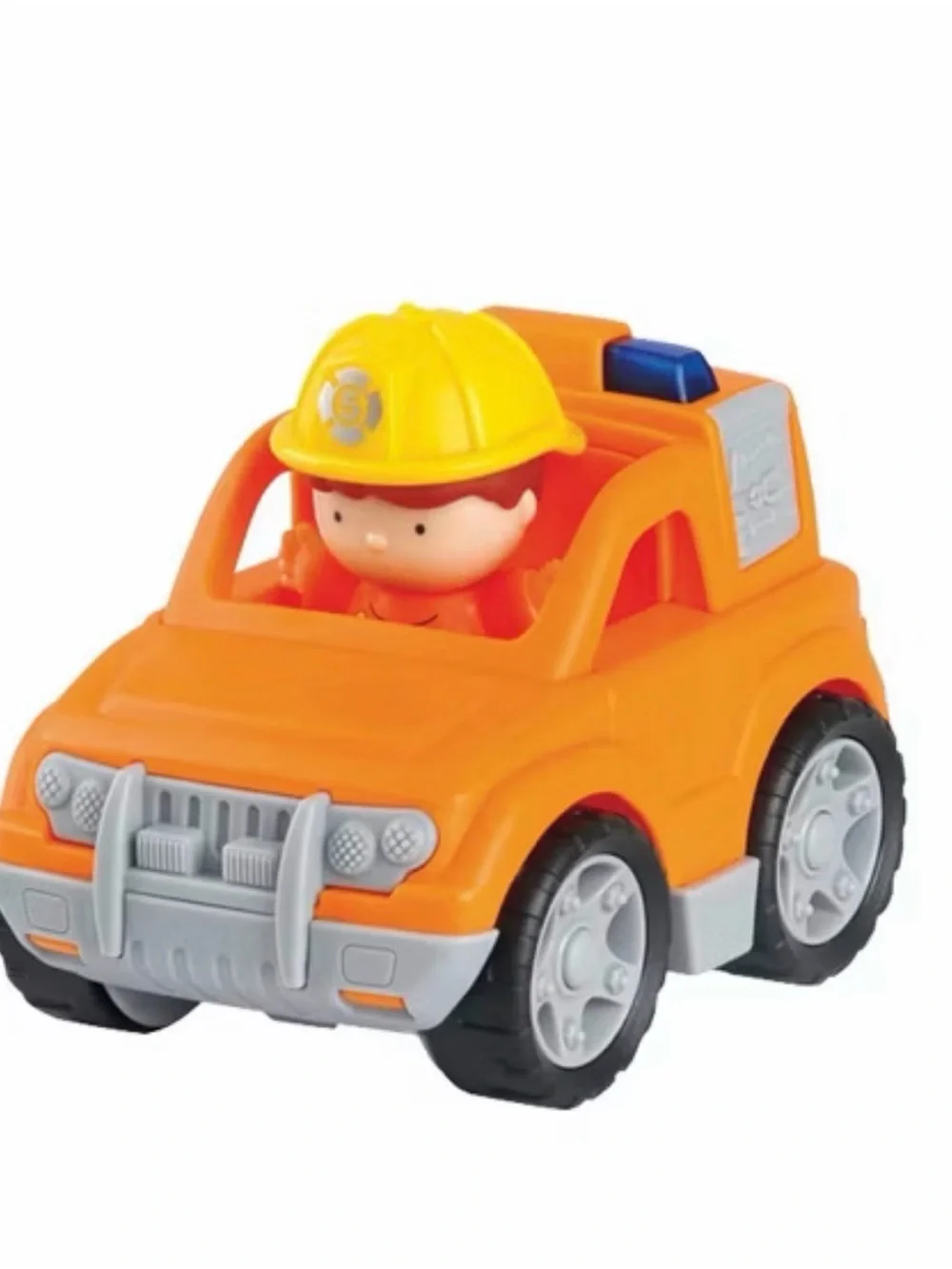 Rescue Vehicle Toy Pack - Red, Yellow, Orange, Blue